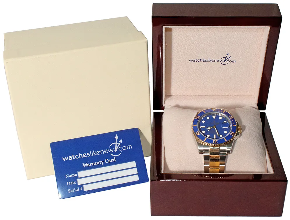 Rolex Submariner 116613 40mm Yellow gold and Stainless steel Blue 3