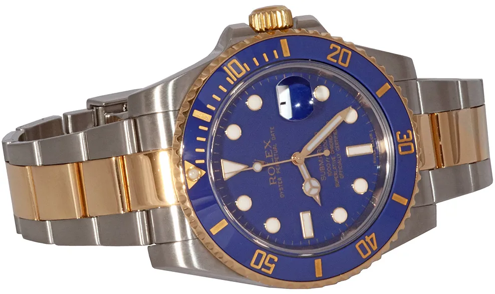 Rolex Submariner 116613 40mm Yellow gold and Stainless steel Blue 5