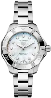 TAG Heuer Aquaracer Stainless steel White