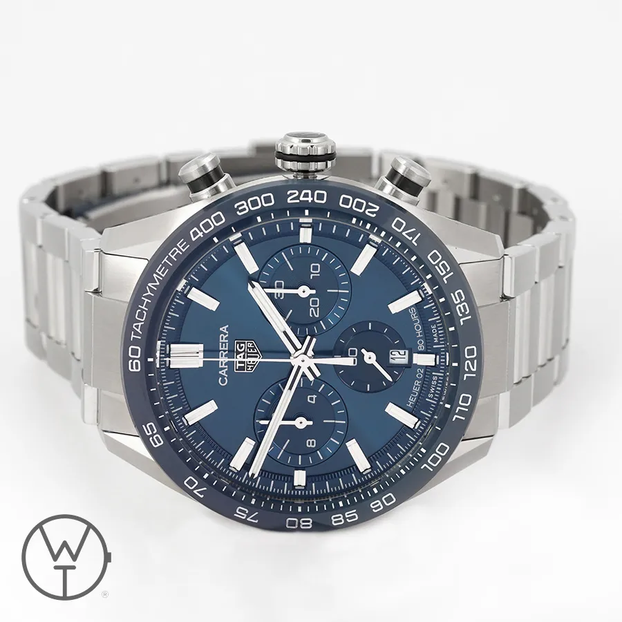 TAG Heuer Carrera CBN2A1A 44mm Ceramic and Stainless steel Blue 6