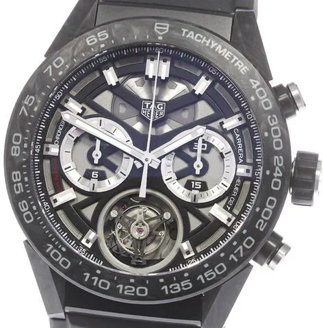 TAG Heuer Carrera Heuer-02T CAR5A8W 45mm Titanium Gray