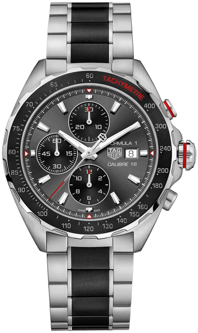 TAG Heuer Formula 1 CAZ2012.BA0970 44mm Stainless steel Gray