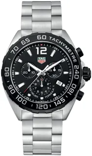 TAG Heuer Formula 1 Quartz CAZ1010.BA0842 Stainless steel Black