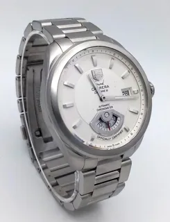 TAG Heuer Grand Carrera Stainless steel White