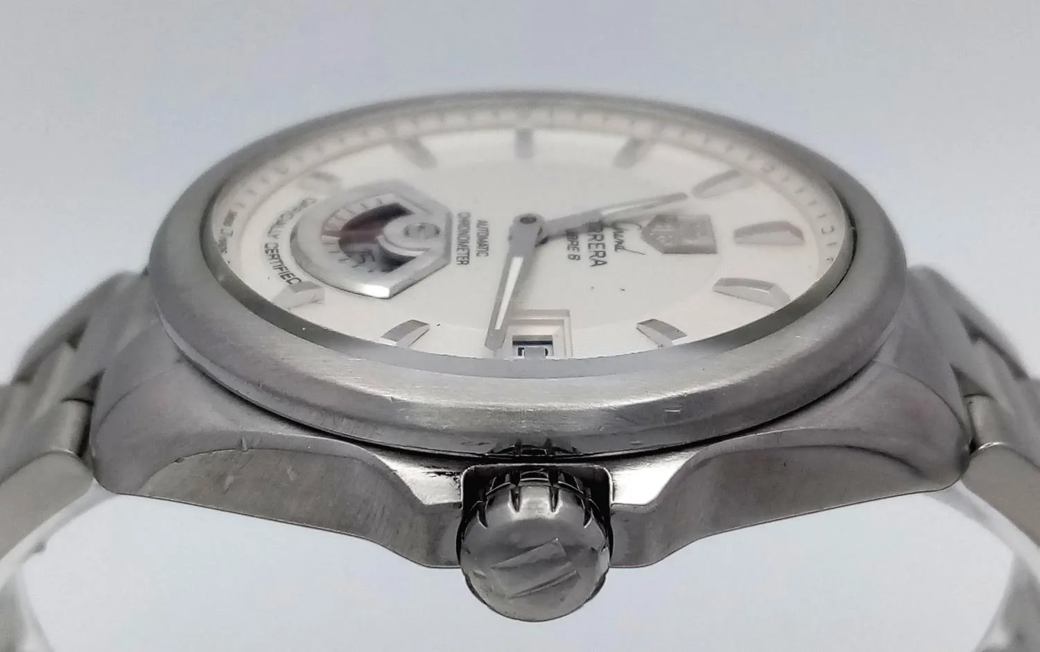 TAG Heuer Grand Carrera 41mm Stainless steel White 3