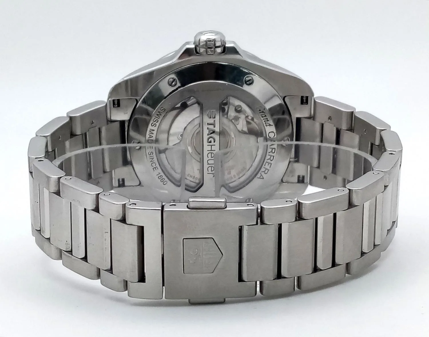 TAG Heuer Grand Carrera 41mm Stainless steel White 6