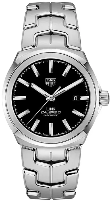 TAG Heuer Link Calibre 5 WBC2110.BA0603 41mm Stainless steel Black