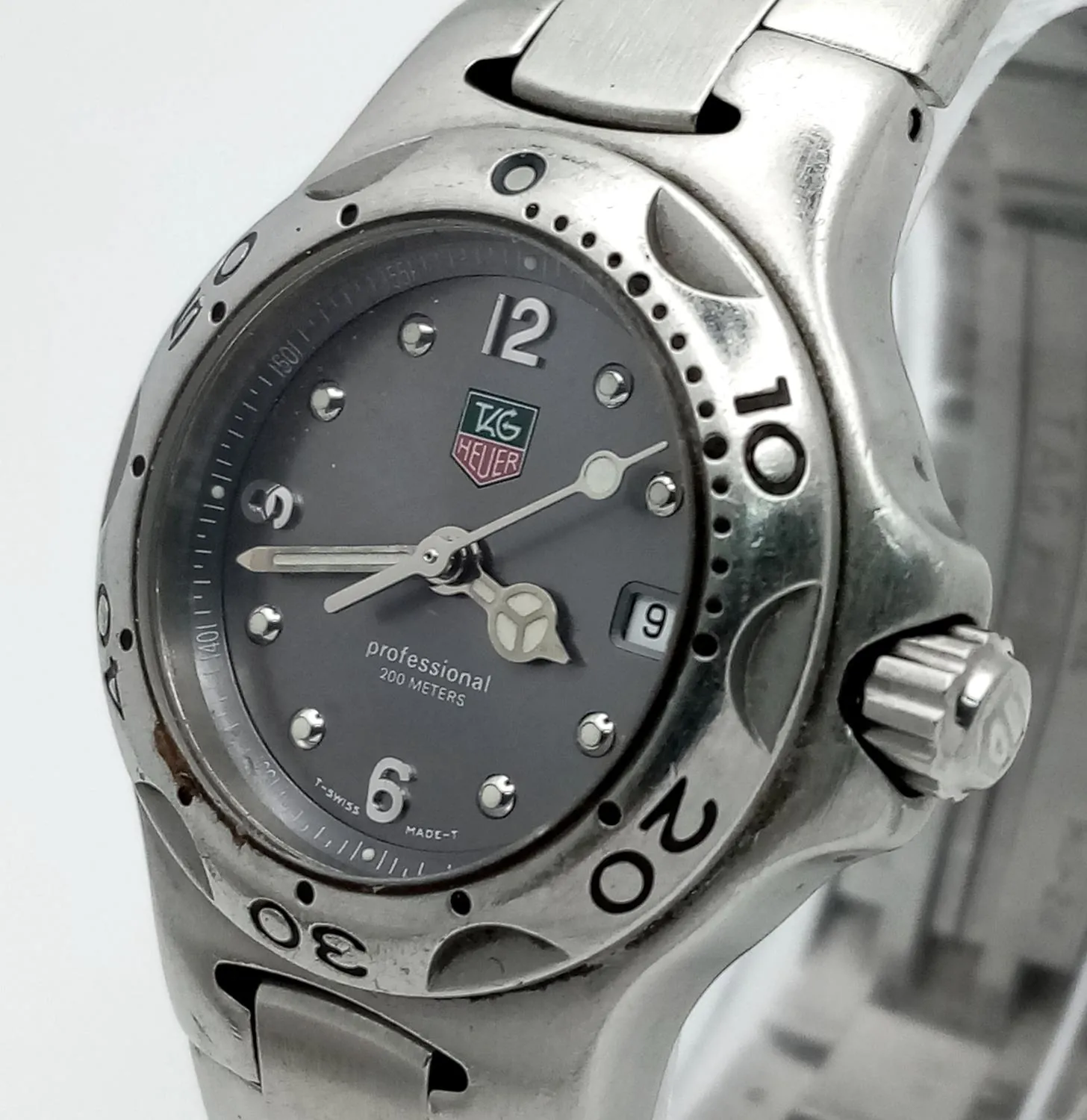 TAG Heuer Professional 28mm Stainless steel Gray 3