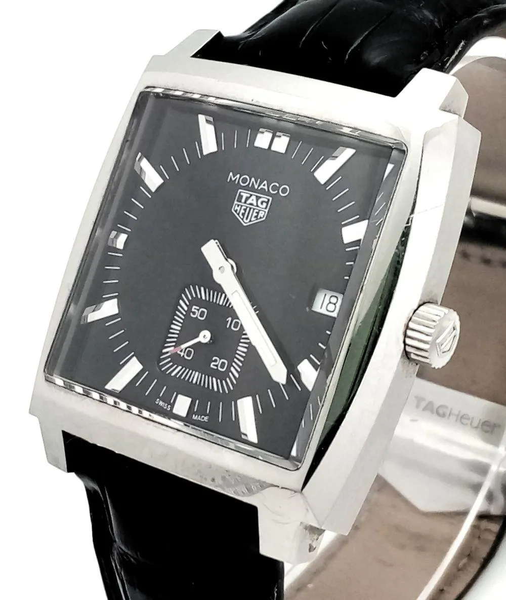 TAG Heuer Monaco 36mm Stainless steel Black 1