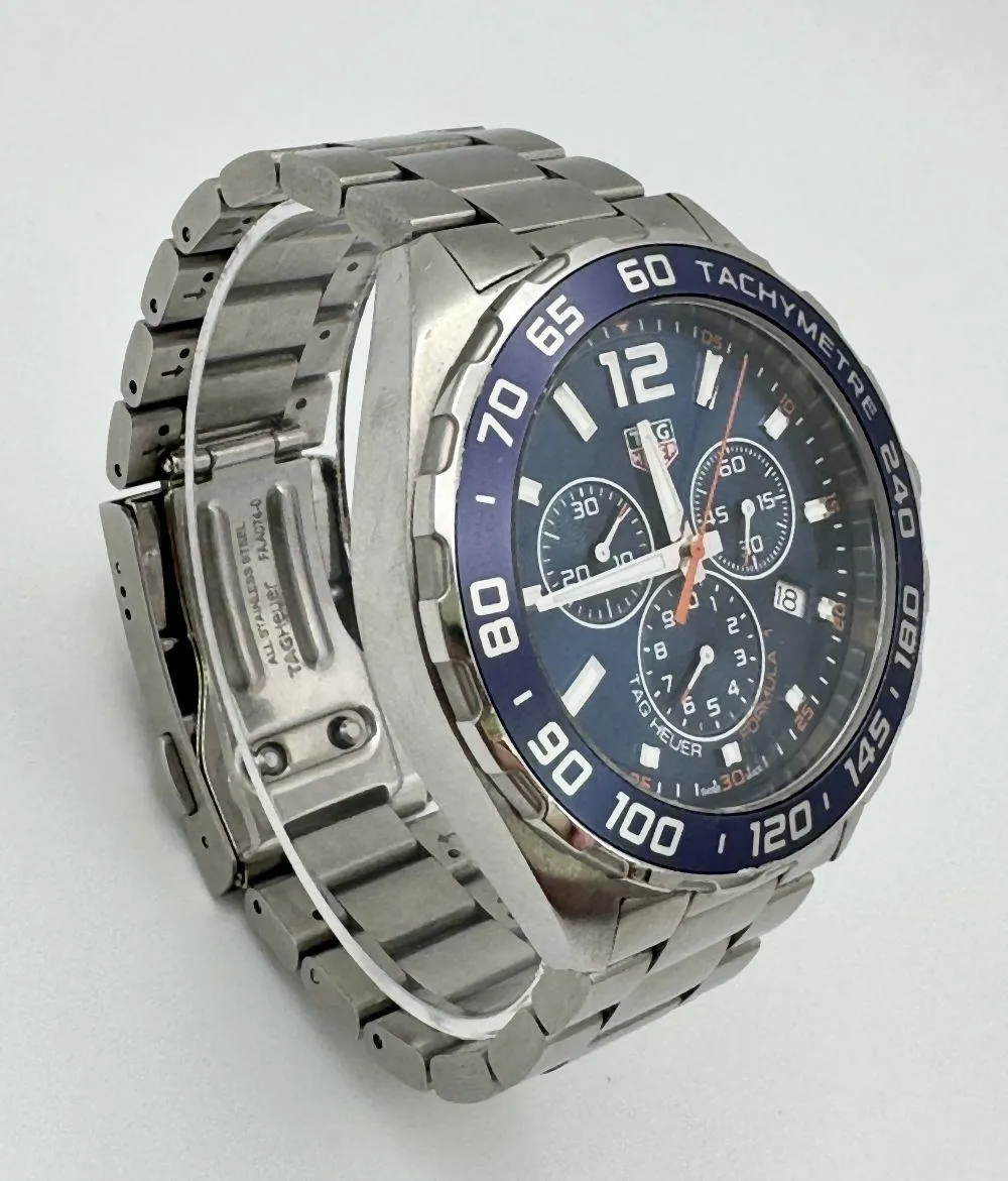 TAG Heuer 44mm Stainless steel Blue 1