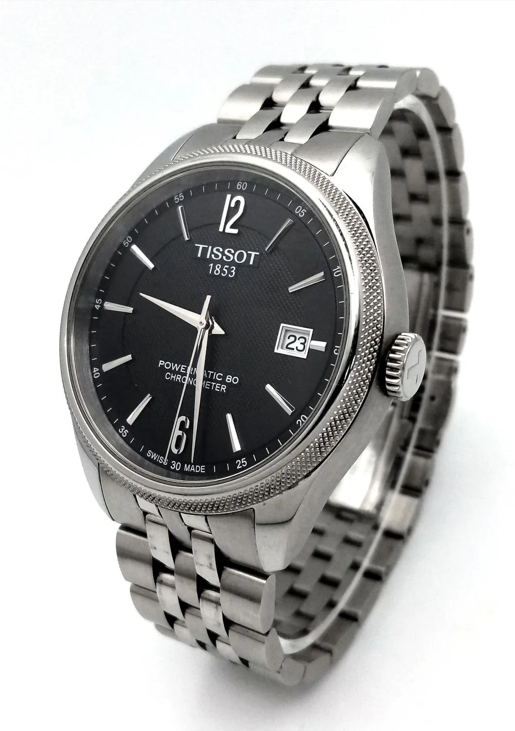 Tissot Powermatic 41mm Stainless steel Black 1