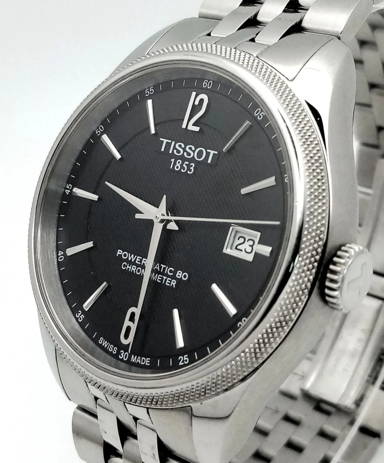 Tissot Powermatic 41mm Stainless steel Black 2