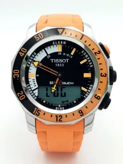 Tissot Sea-Touch Stainless steel Black