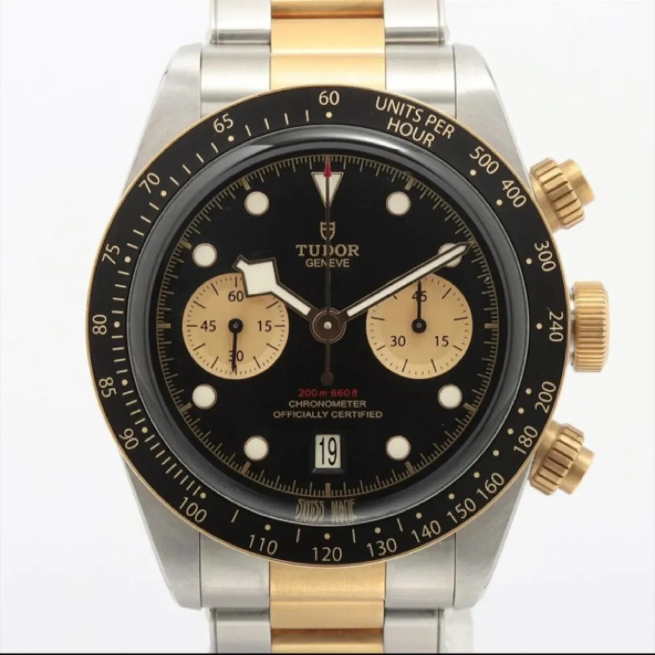 Tudor Black Bay Chrono S&G M79363N-0001 41mm Stainless steel Black