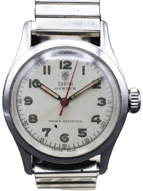 Tudor Oyster 4453 31mm Stainless steel Cream