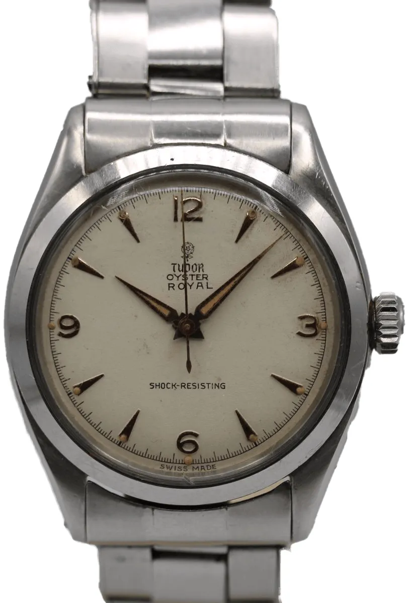 Tudor Oyster Royal 7934 34mm Stainless steel Champagne