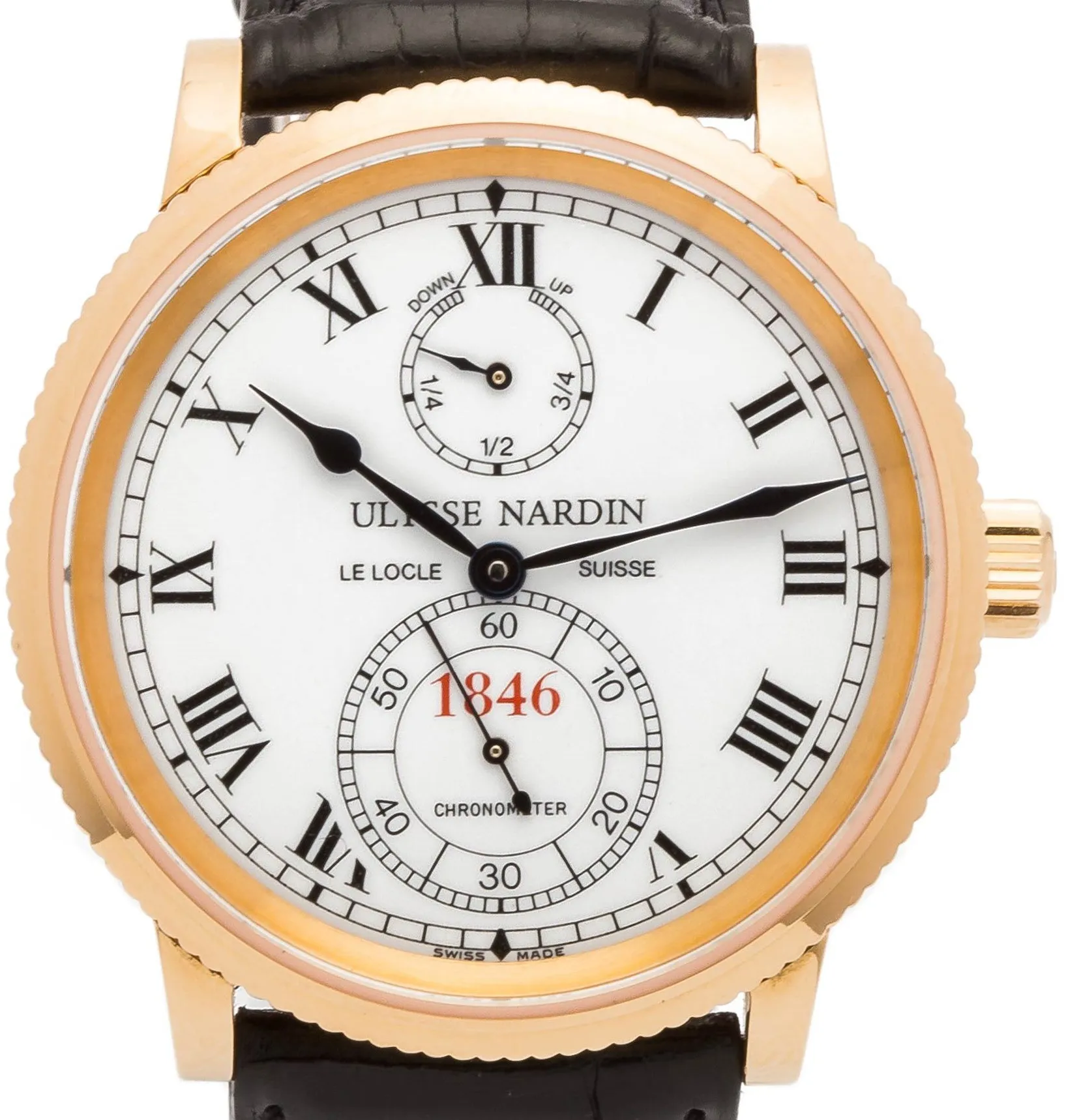 Ulysse Nardin Marine 266-22 38mm Rose gold