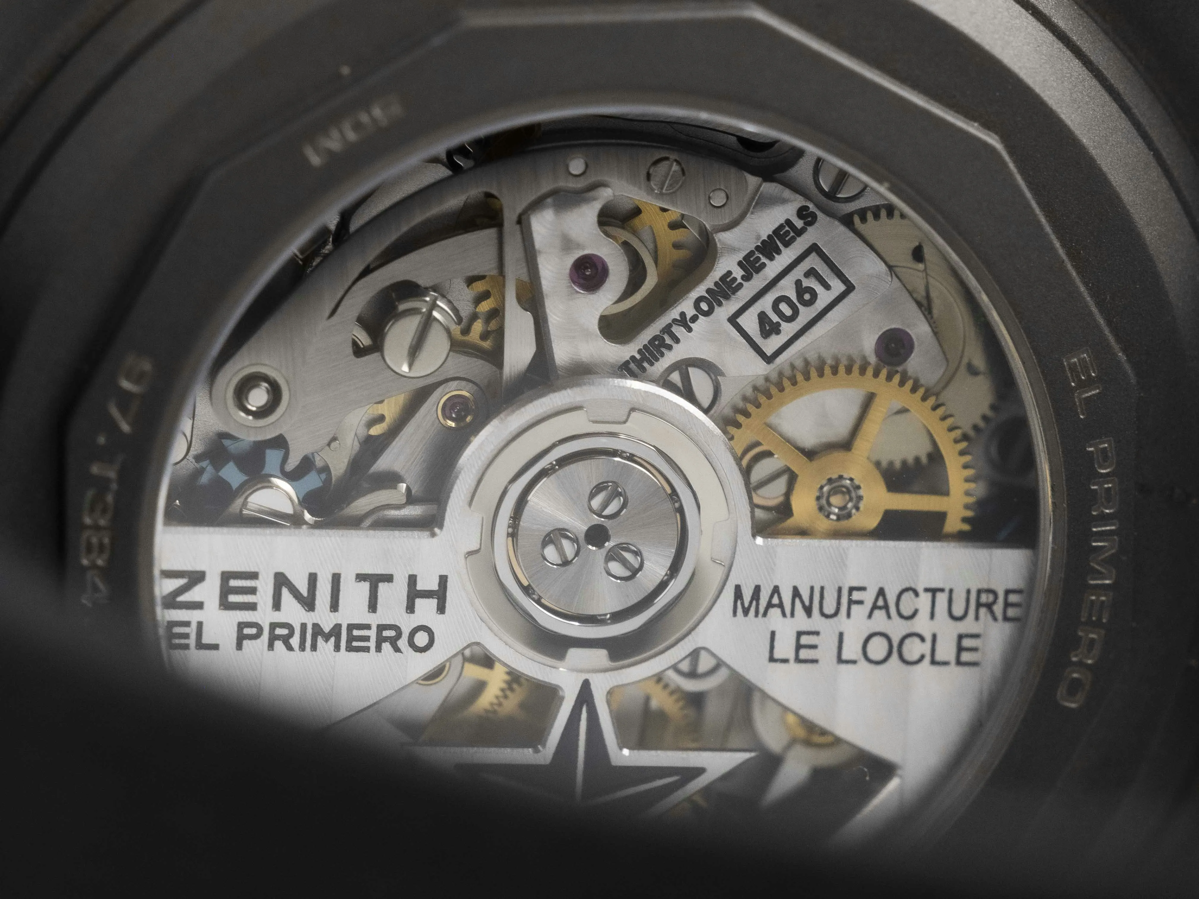 Zenith Chronomaster Revival 97.T384.4061/21.C822 37mm Titanium Black 18
