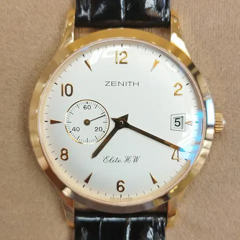 Zenith Elite 17 1125 650 37mm Rose gold White