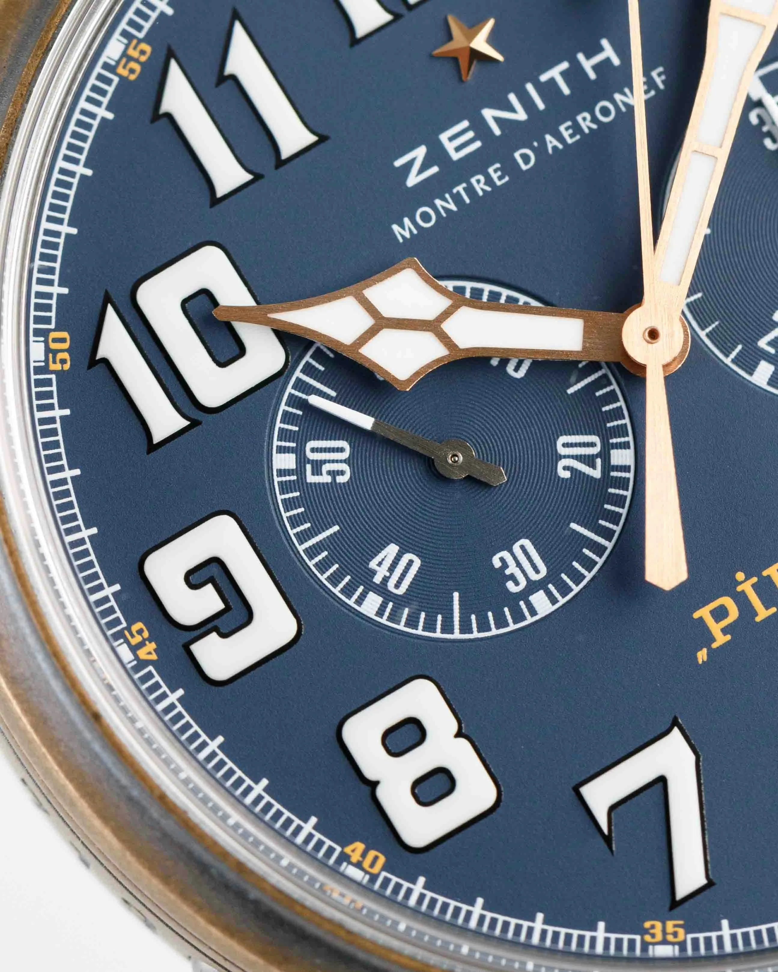 Zenith Pilot 29.2430.4069/57.C808 45mm Bronze Blue 6