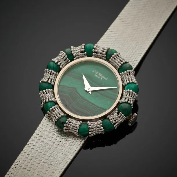 Chopard L.U.C 32mm White gold and malachite Malachite 1