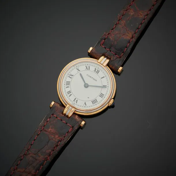 Cartier Vendôme 23mm Tri-colored gold White