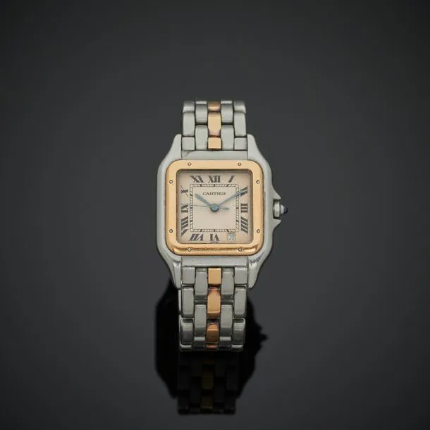 Cartier Panthère 187949 27mm Yellow gold and stainless steel Silver