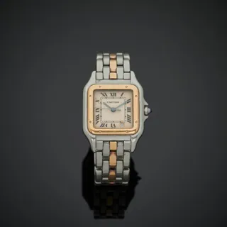 Cartier Panthère 187949 Yellow gold and Stainless steel Silver