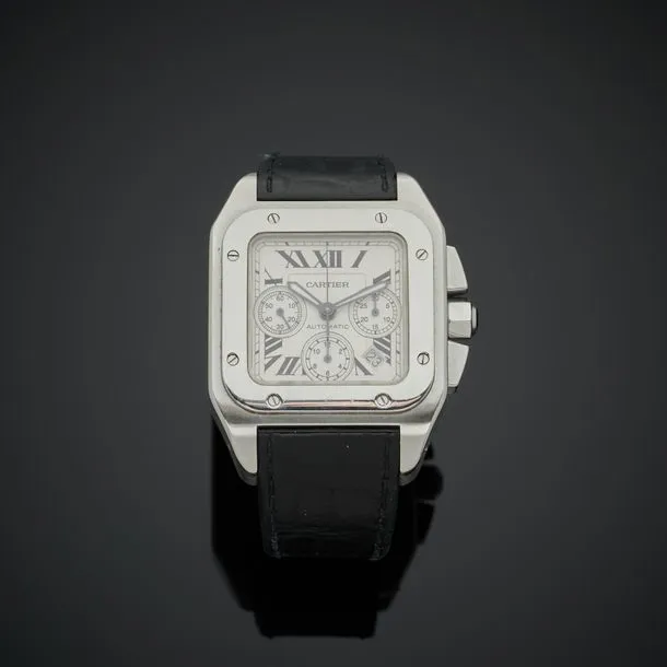 Cartier Santos 100 42mm Stainless steel Silver 1