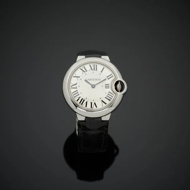 Cartier Ballon Bleu 33mm Stainless steel Silver