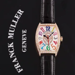 Franck Muller Color Dreams 5850 SC AT FO D 1R COL DR FM D Rose gold Silver