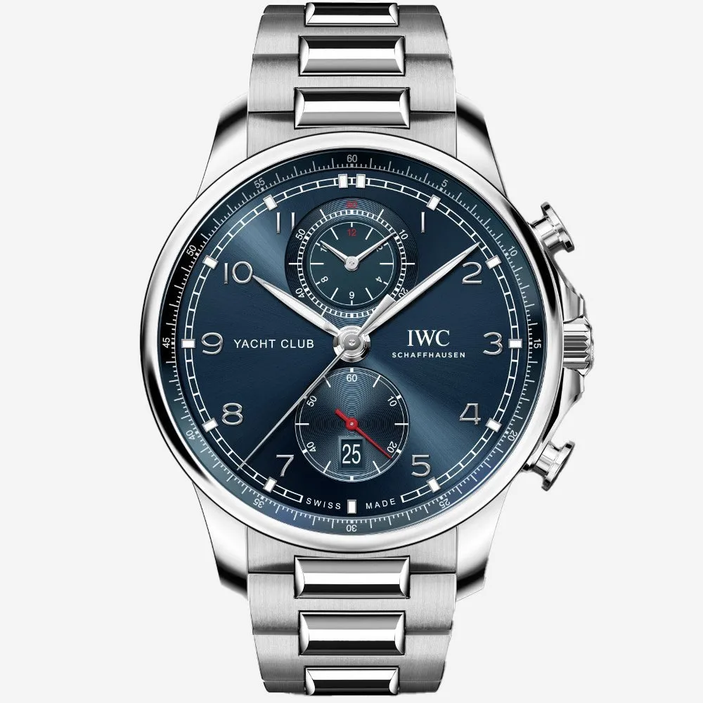 IWC Portugieser IW390701 44.5mm Stainless steel Blue