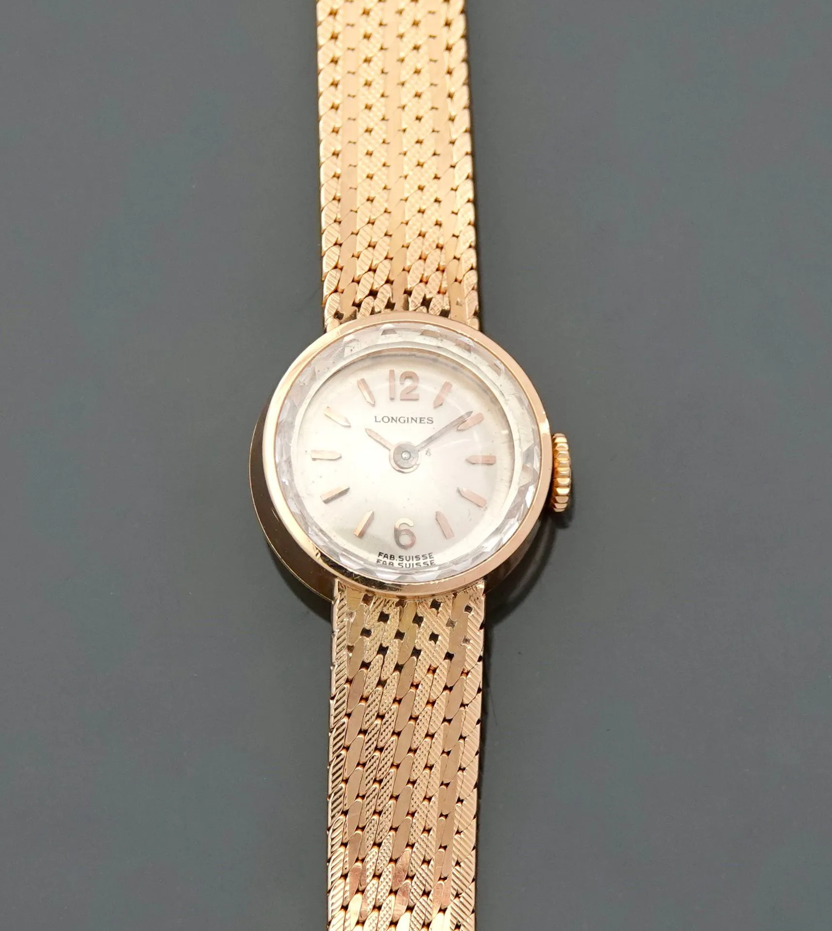 Longines 15mm Yellow gold Silver