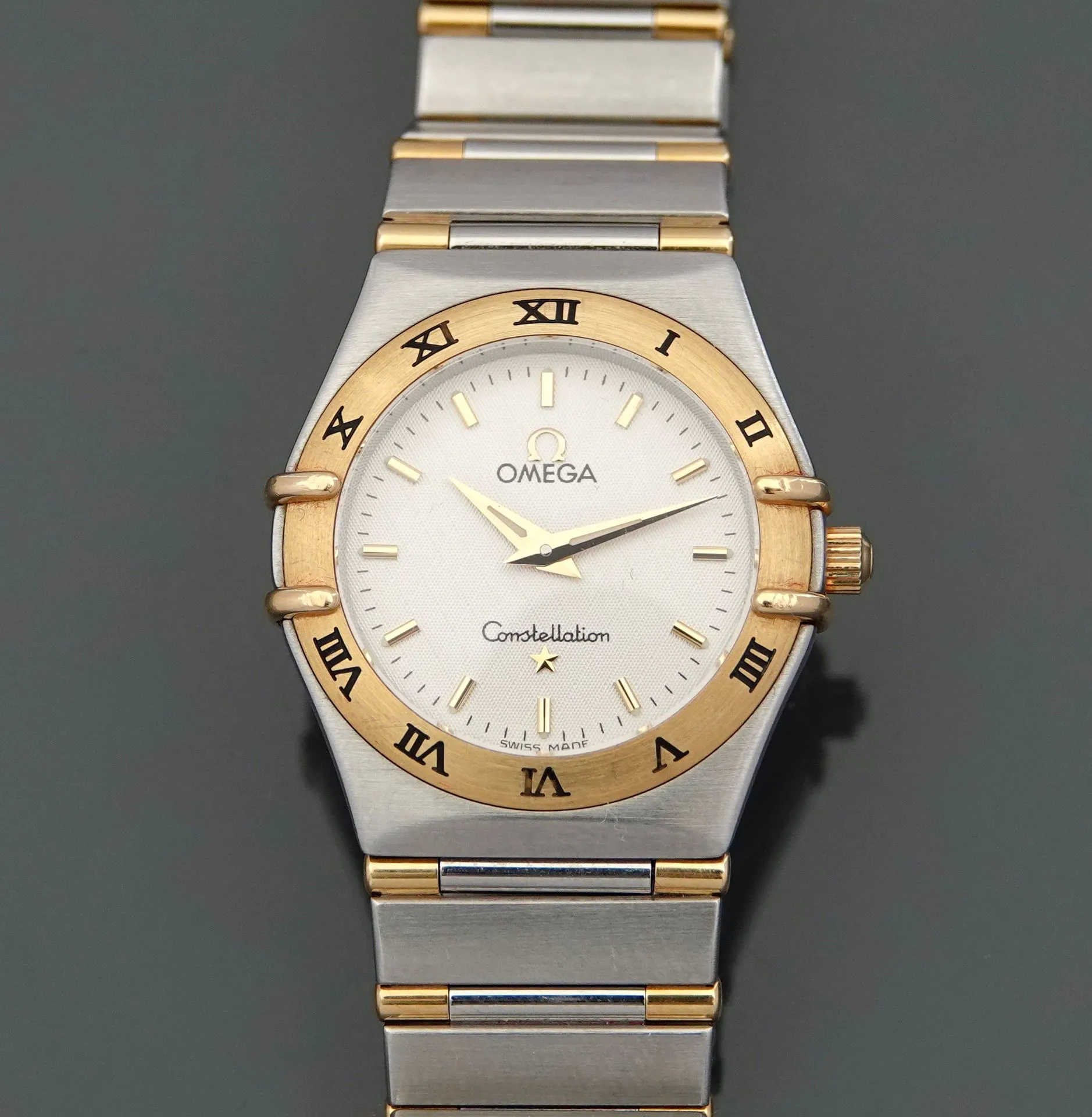 Omega Constellation 1312.30.00 25mm Stainless steel and yellow gold Silver