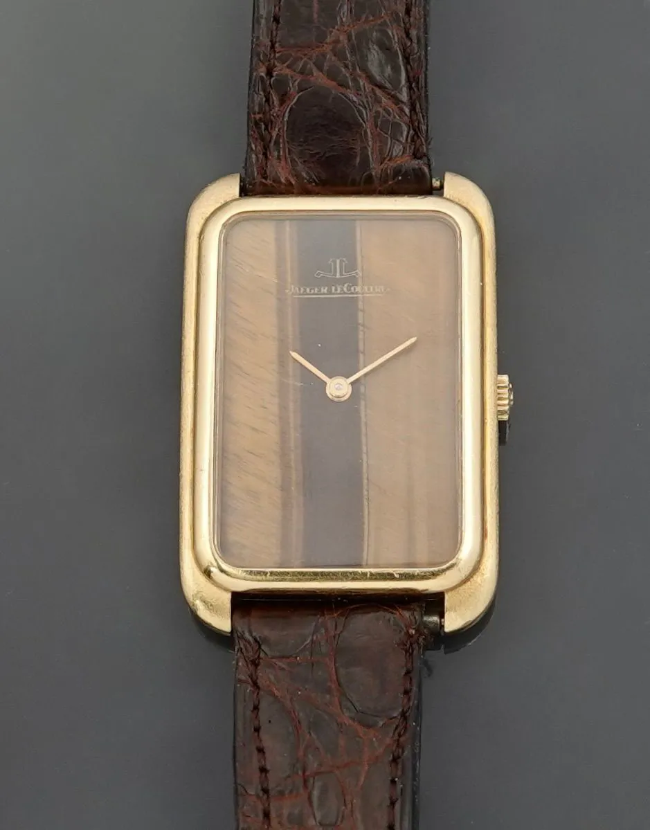 Jaeger-LeCoultre 26mm Yellow gold Tiger's eye