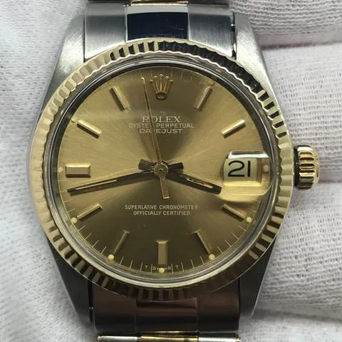 Rolex Datejust 31 6827 31mm Stainless steel Champagne