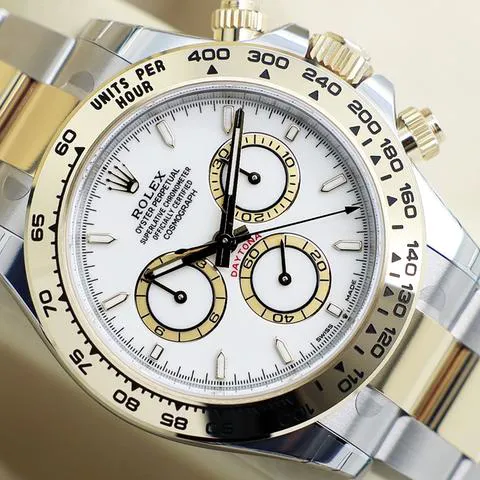 Rolex Daytona 126503 40mm Yellow gold and Stainless steel White