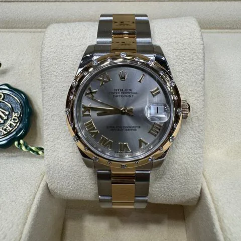 Rolex Datejust 31 178273 31mm Yellow gold and Stainless steel Silver