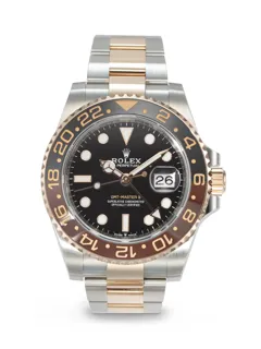 Rolex GMT-Master II 126711CHNR Rose gold and Stainless steel Black