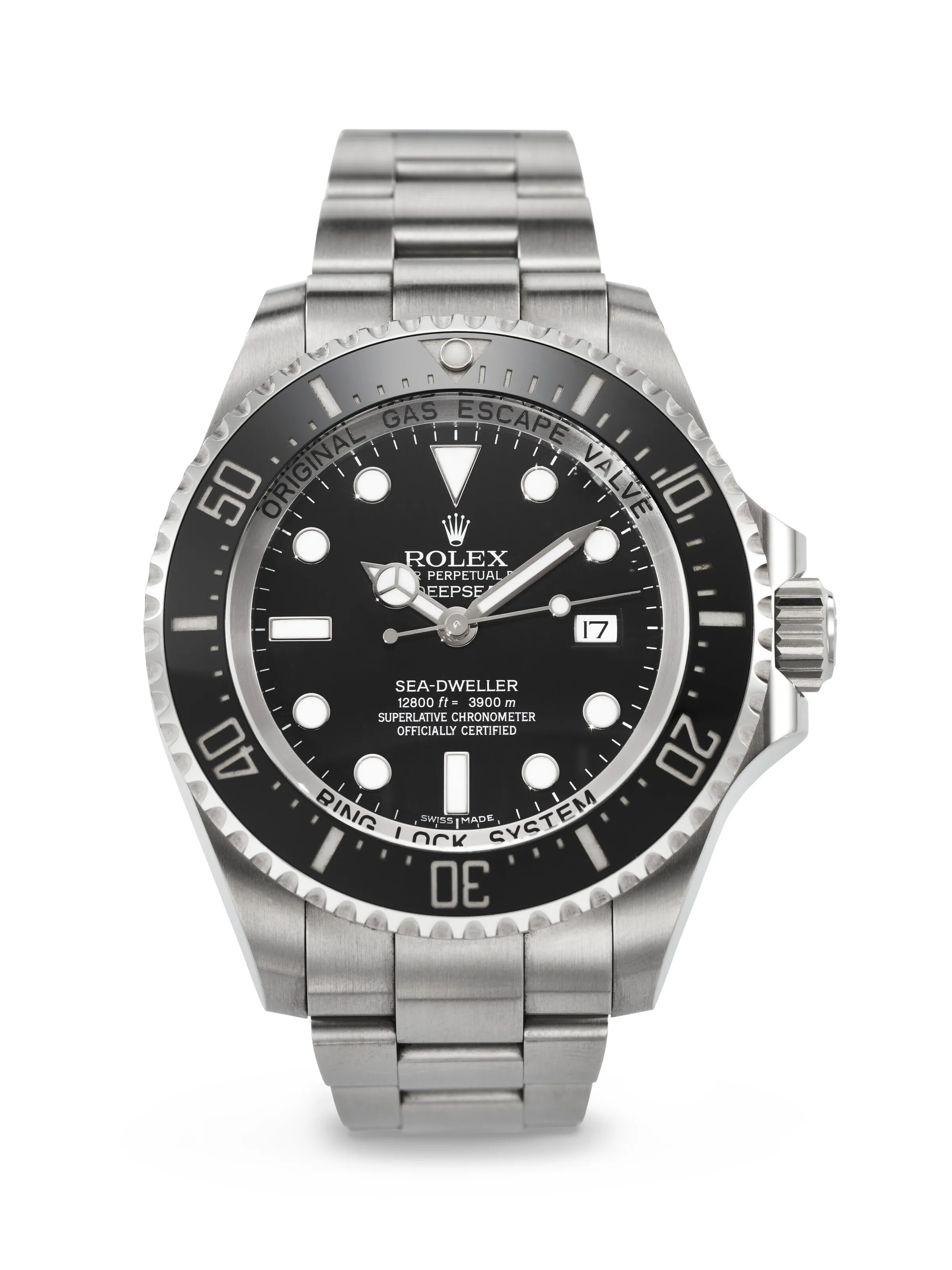 Rolex Sea-Dweller Deepsea 116660 44mm Stainless steel Black