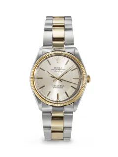 Rolex Air King 5501 Yellow gold Silver