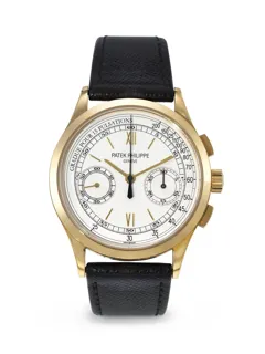 Patek Philippe Chronograph 5170J-001 Yellow gold Silver