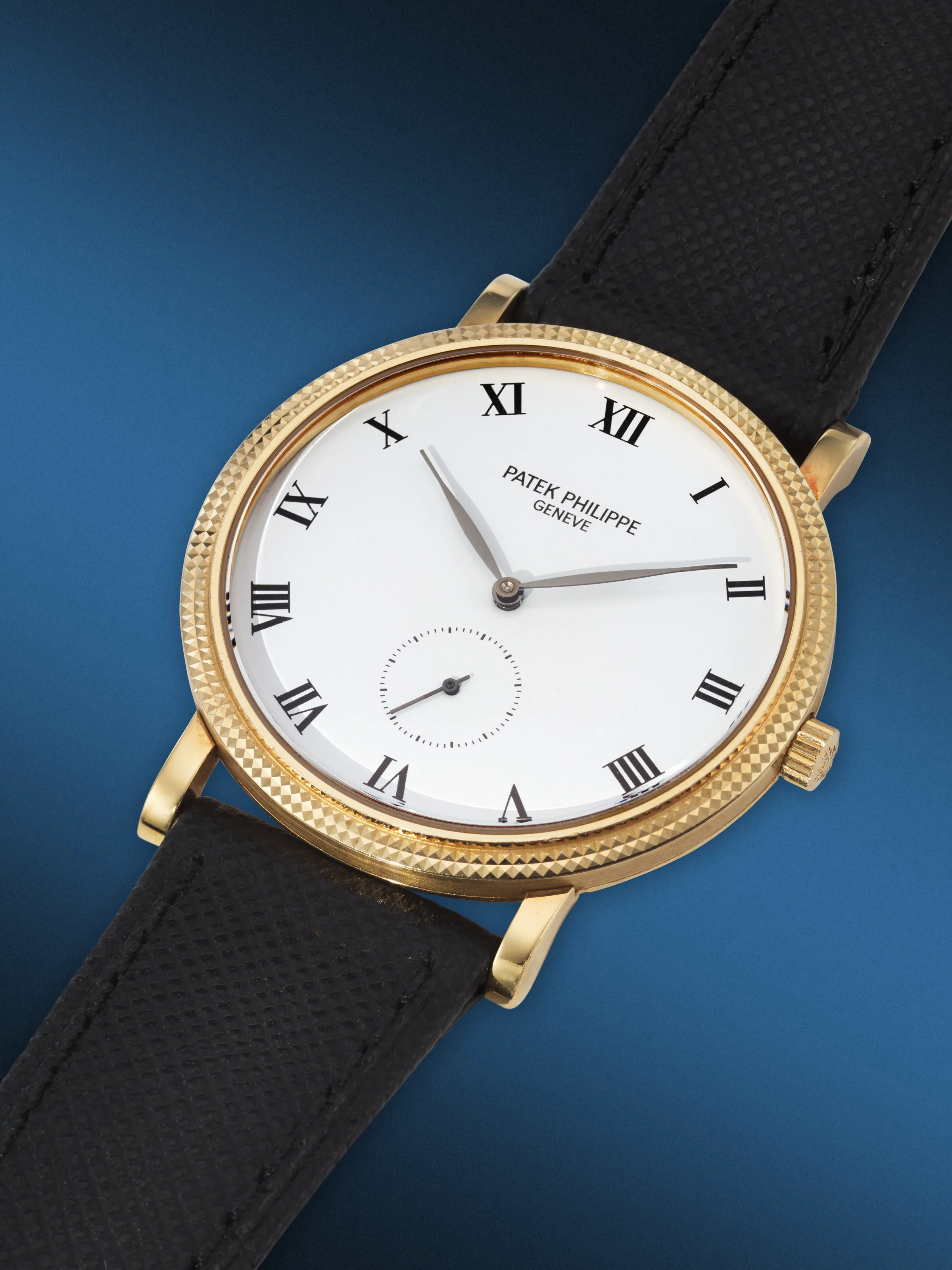 Patek Philippe Calatrava 3919 33mm Yellow gold White 1