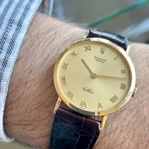 Rolex Cellini 4112 32mm Yellow gold Gold