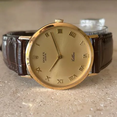 Rolex Cellini 4112 32mm Yellow gold Gold 6