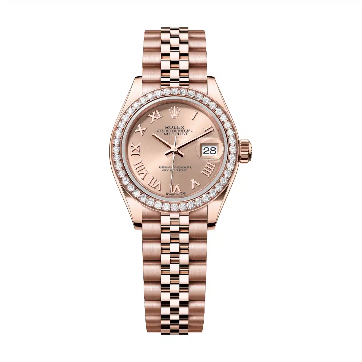 Rolex Lady-Datejust 279135RBR-0028 28mm Everose gold Pink