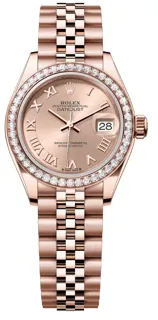 Rolex Lady-Datejust 279135RBR-0028 Rose gold Rosé-colour