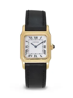 Cartier Santos Dumont 78097 Yellow gold White