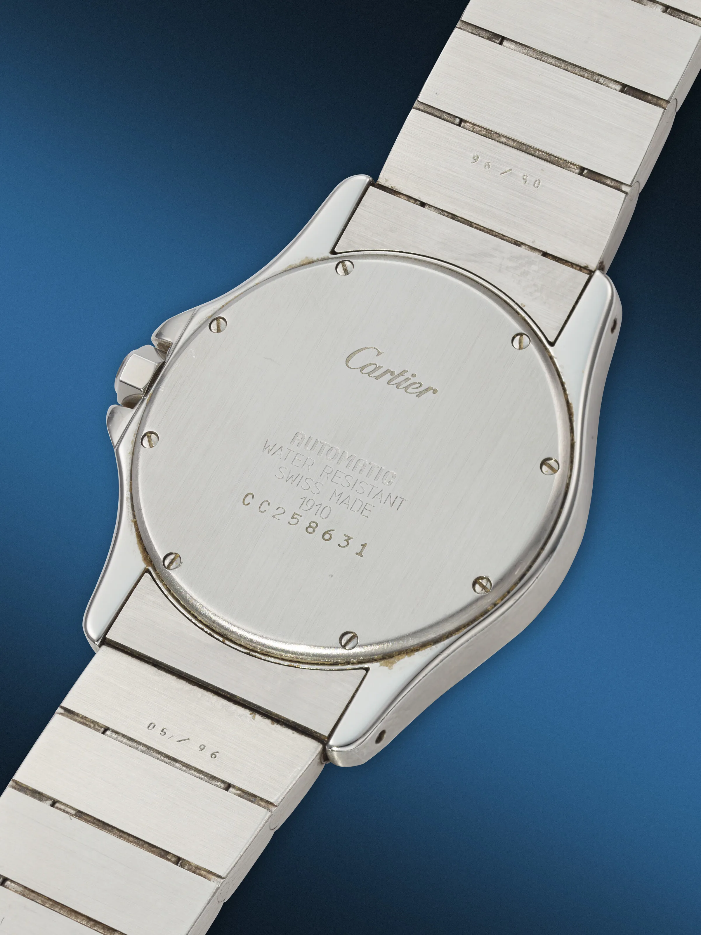 Cartier Santos Ronde 1910 33.5mm Yellow gold and Stainless steel White 2