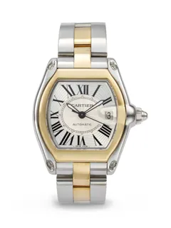 Cartier Roadster w62031y4 Yellow gold and Stainless steel Silver